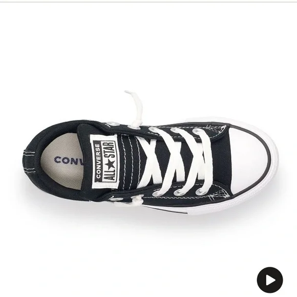 Converse Black Kids' Sneakers - Picture 5 of 5